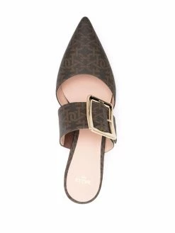 Bally mules Jemina à motif monogrammé