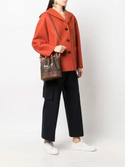 Bally sac seau à logo imprimé