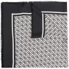 Bally écharpe en soie à motif monogrammé