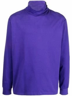 Bally pull en coton biologique à col roulé