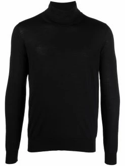 Bally pull en laine à col roulé