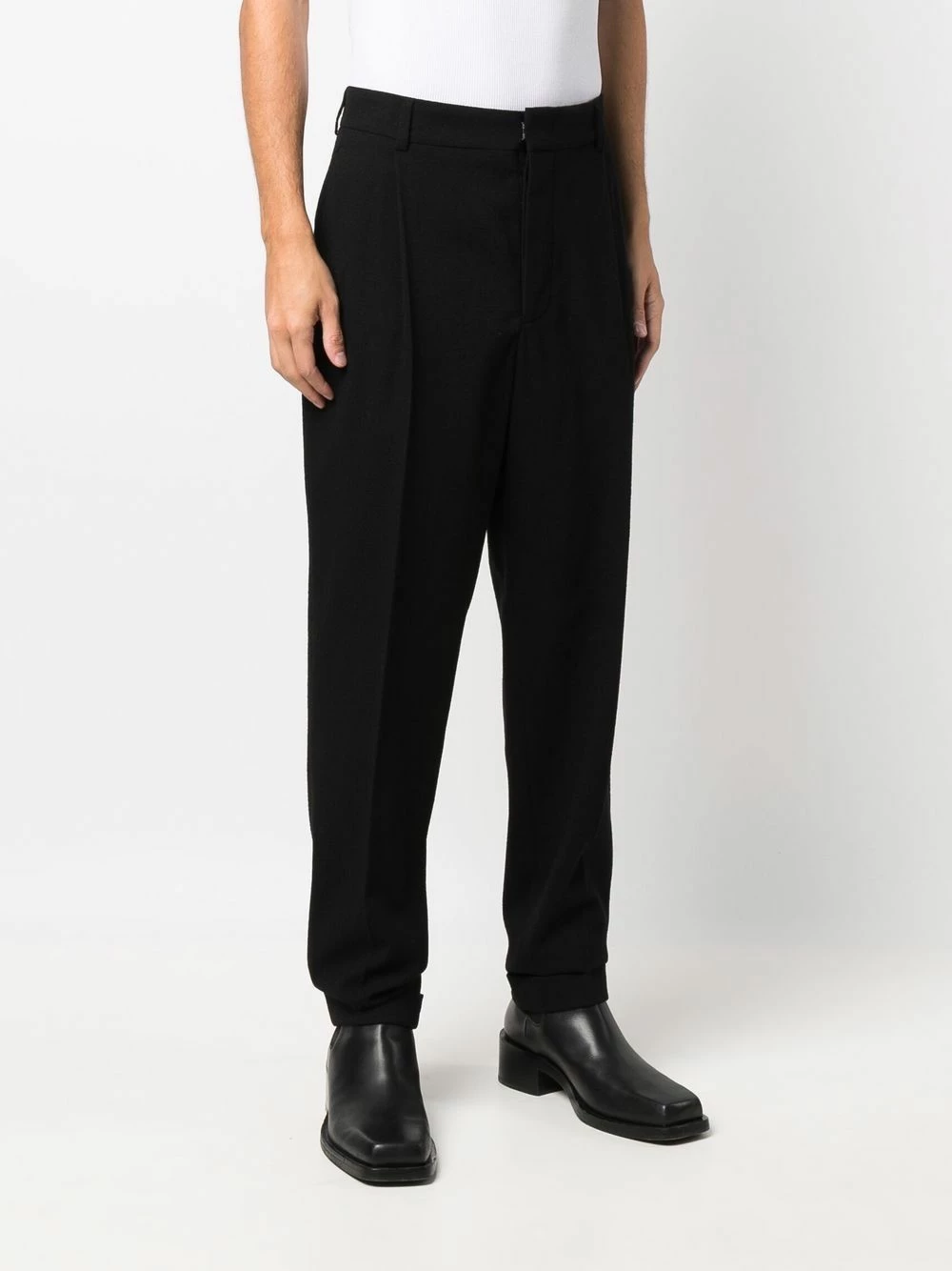 Bally Bas Prix Pantalon droit à taille haute pantalons droits homme 5 Bally pantalon droit à taille haute