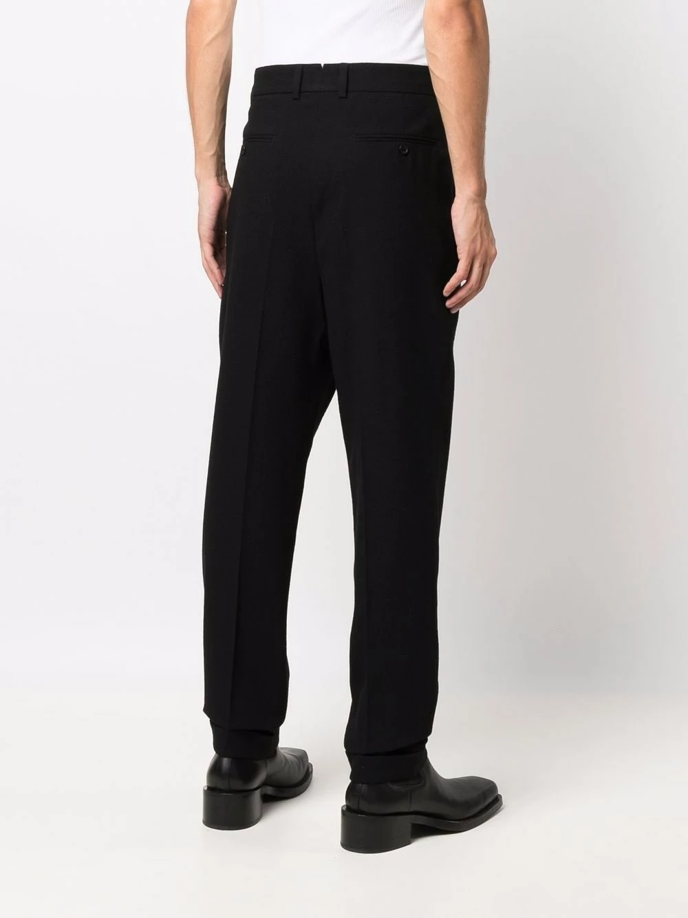 Bally Bas Prix Pantalon droit à taille haute pantalons droits homme 6 Bally pantalon droit à taille haute