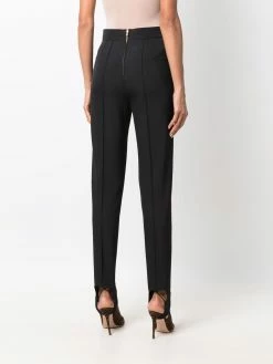 Bally pantalon droit à taille haute