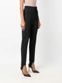 Bally pantalon droit à taille haute