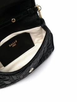 Bally mini sac matelassé à logo
