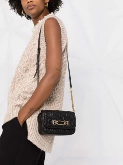 Bally mini sac matelassé à logo