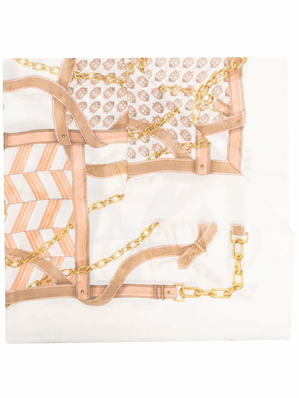 Bally écharpe B Chain en laine mélangée Vendre-Réclame Écharpes femme 3 Bally écharpe B-Chain en laine mélangée