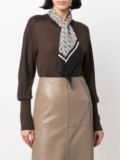 Bally écharpe à imprimé all-over