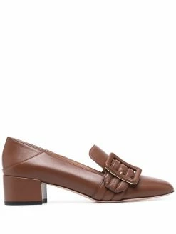 Bally mocassins en cuir à contrefort pliable