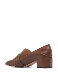 Bally mocassins en cuir à contrefort pliable