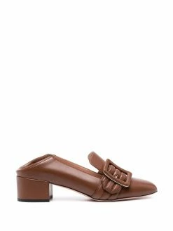 Bally mocassins en cuir à contrefort pliable