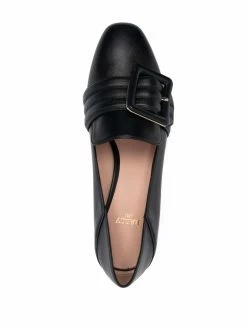 Bally mocassins en cuir à contrefort pliable