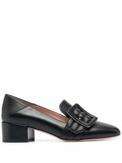 Bally mocassins en cuir à contrefort pliable