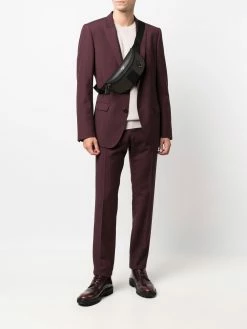 Bally sac banane zippé à logo