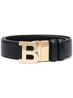 Bally ceinture en cuir à boucle B