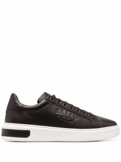 Bally baskets lacées à logo embossé