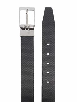 Bally ceinture texturée à logo