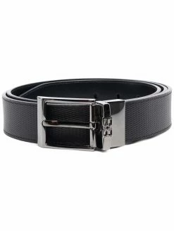 Bally ceinture texturée à logo