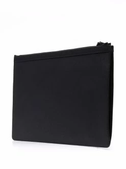 Bally pochette à détails rayés