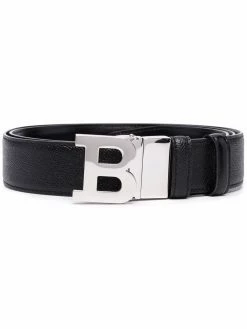 Bally ceinture en cuir à boucle B