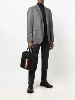 Bally sac à ordinateur rayé