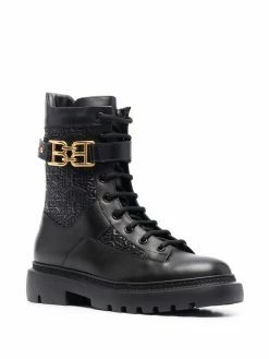 Bally bottines cargo à boucle logo