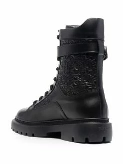 Bally bottines cargo à boucle logo