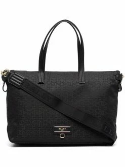 Bally sac cabas Embeth à logo en jacquard
