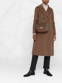 Bally sac en cuir à plaque logo