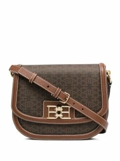 Bally sac en cuir à plaque logo