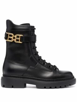 Bally bottines à plaque logo