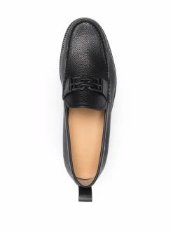 Bally mocassins en cuir à plaque logo