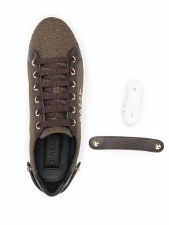 Bally baskets à logo imprimé