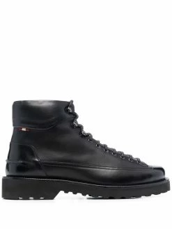 Bally bottines en cuir à lacets