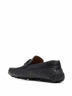 Bally mocassins en cuir à plaque logo