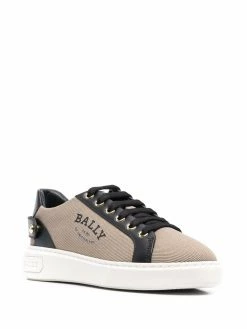 Bally baskets à logo imprimé