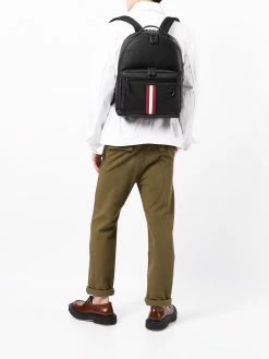 Bally sac à dos à triple rayures signature