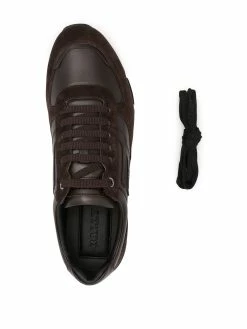 Bally baskets à lacets