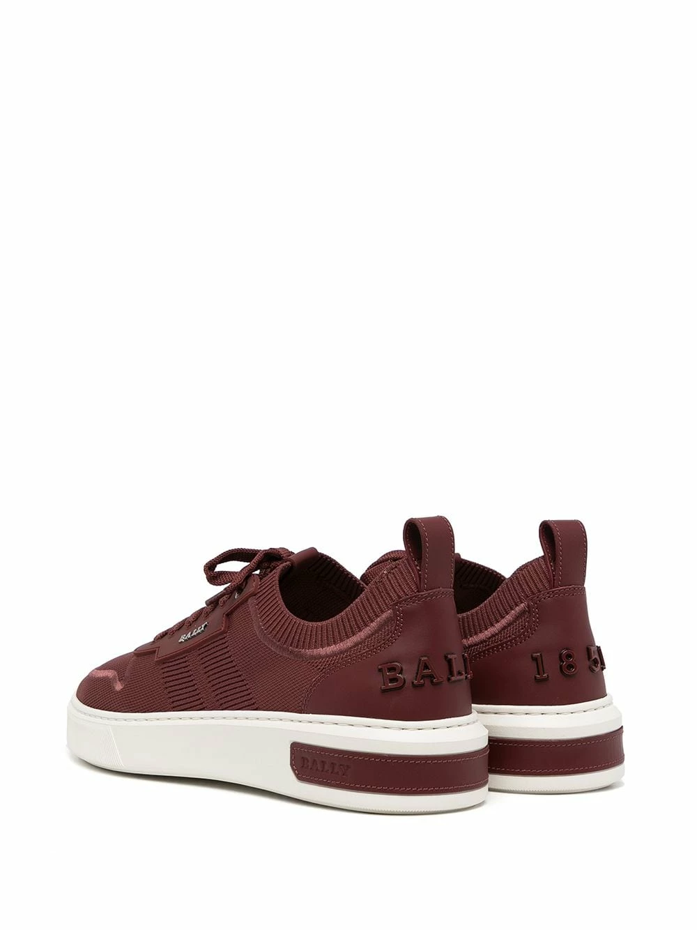 Vendre-Réclame Bally Baskets à plaque logo baskets basses homme 5 Bally baskets à plaque logo