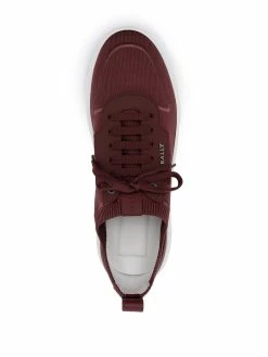 Vendre-Réclame Bally Baskets à plaque logo baskets basses homme 9 Bally baskets à plaque logo