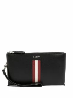 Bally pochette à triple rayures signature