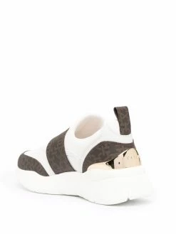 Bally baskets à motif monogrammé