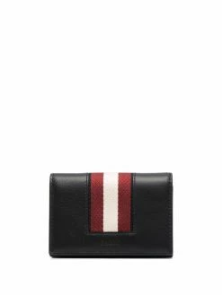 Bally portefeuille à détails rayés
