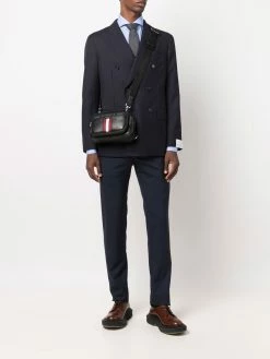 Bally sac porté épaule Hal à bande logo