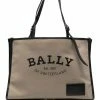 Bally sac à main bicolore à logo imprimé