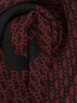 Bally écharpe à motif monogrammé