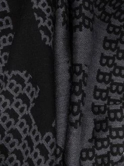 Bally écharpe à motif monogrammé