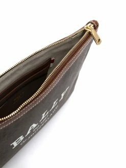 Bally pochette à logo imprimé