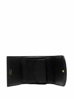 Bally portefeuille en cuir à plaque logo